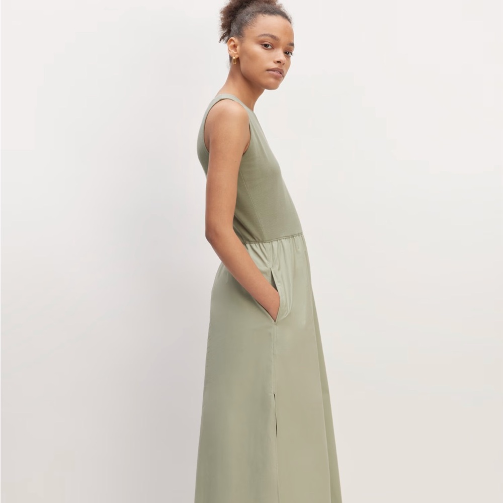 The Supima High-Neck Riveria Dress